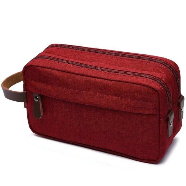 Trousse de toilette homme 2 compartiments – Grande capacité voyage - Image 5