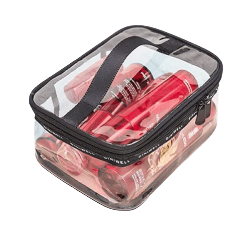 Trousse de toilette voyage transparente waterproof - Image 2